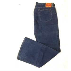 REPLAY BOOT CUT CORDUROY PANTS JEANS BLUE